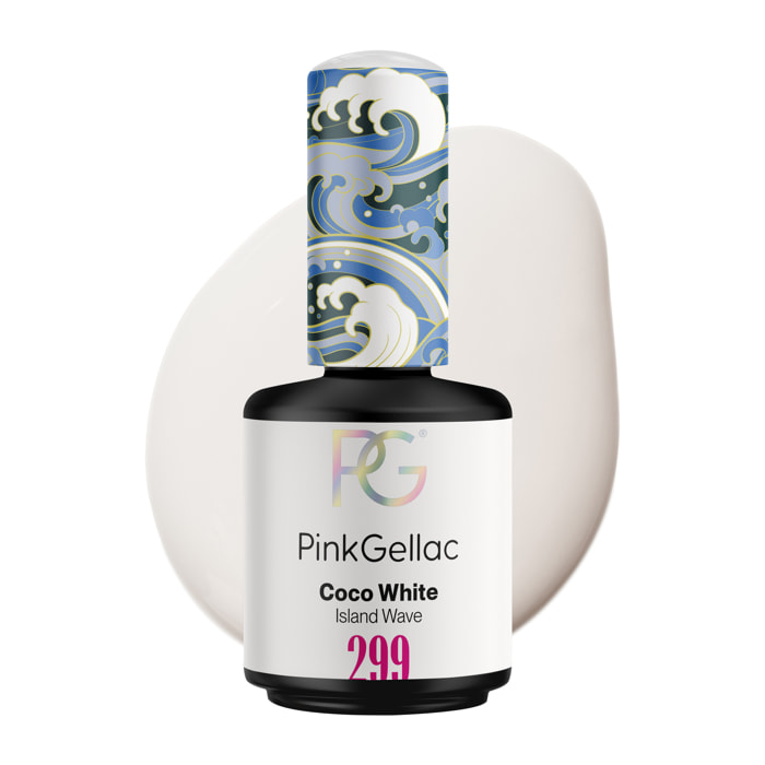 Vernis semi-permanent - 299 Coco White - 15 ml