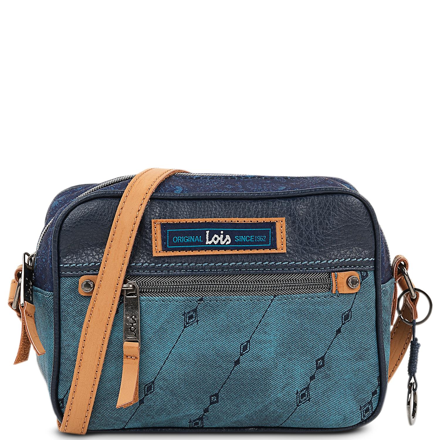 Bolso Bandolera Mujer Sint/Pu Lois Venice Azul