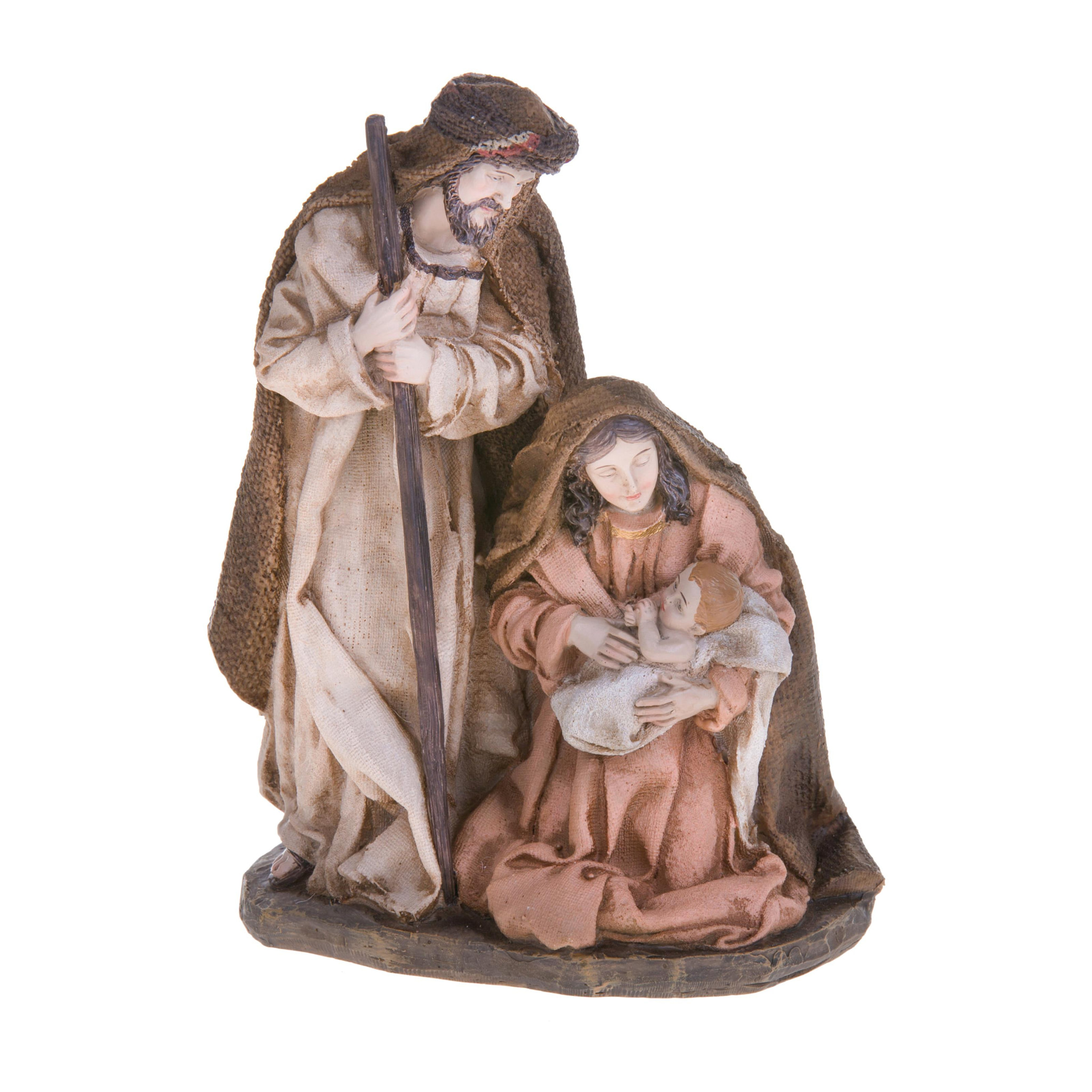 NativitÃ . Altezza 19,50 Cm - Pezzi 1 - 15X19,5X9cm - Colore: Dorato - Bianchi Dino - Articoli Natalizi