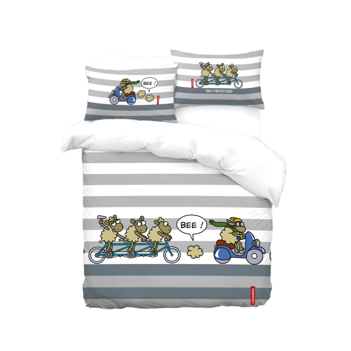 Funda Nórdica Tandem Scooter - 100% algodón - 150 hilos