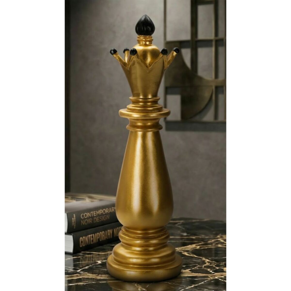 ALFIERE ORO E NERO CM Ø 12,5X38,5