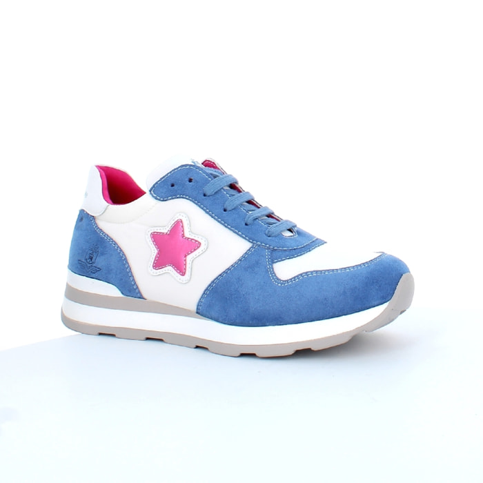 Armata di Mare Scarpe Sneaker Donna AMD P21H69 Blue White