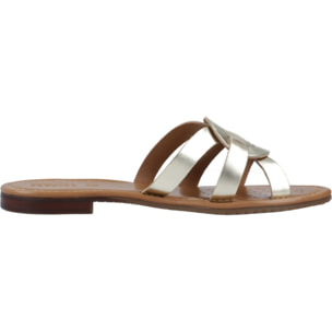 Sandalias Mujer de la marca GEOX  modelo D45LXU 000N6 Gold