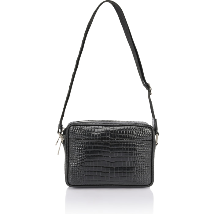 PHILIPP PLEIN Leather Laptop Bag Cocco