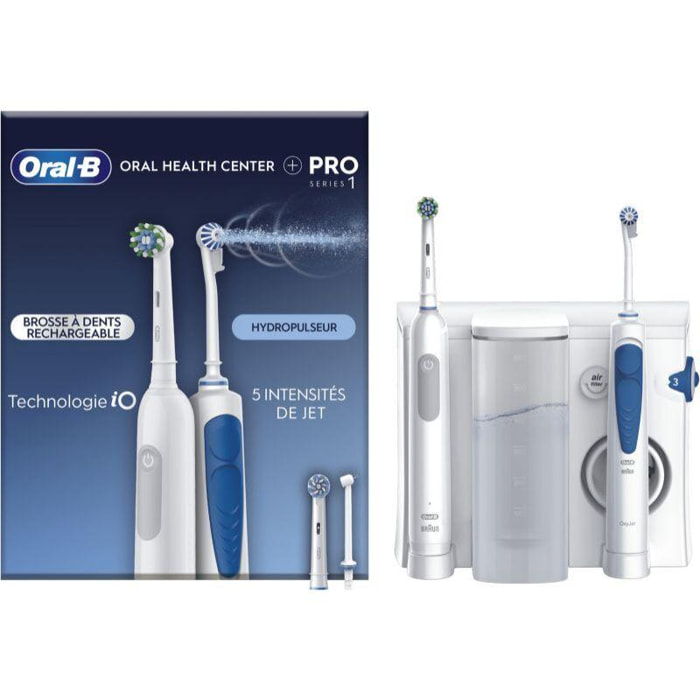 Combiné dentaire ORAL-B Oxyjet + Pro1