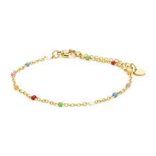 Pulsera Lux by Lux acabado oro 18k