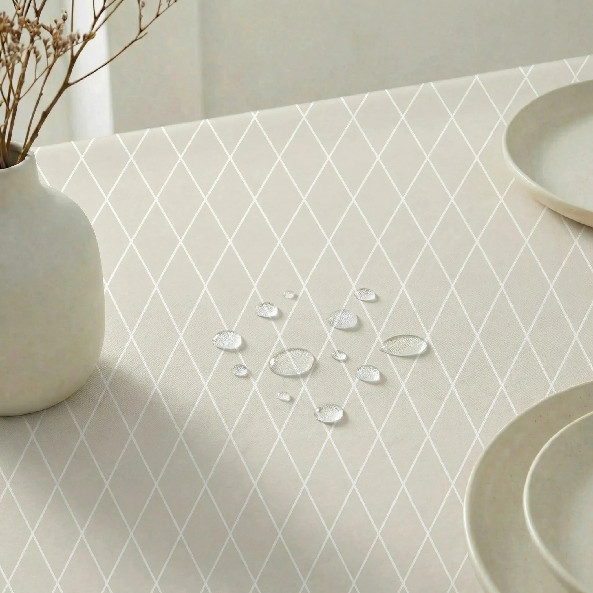 Nappe antitache au toucher tissu imperméable 120-293