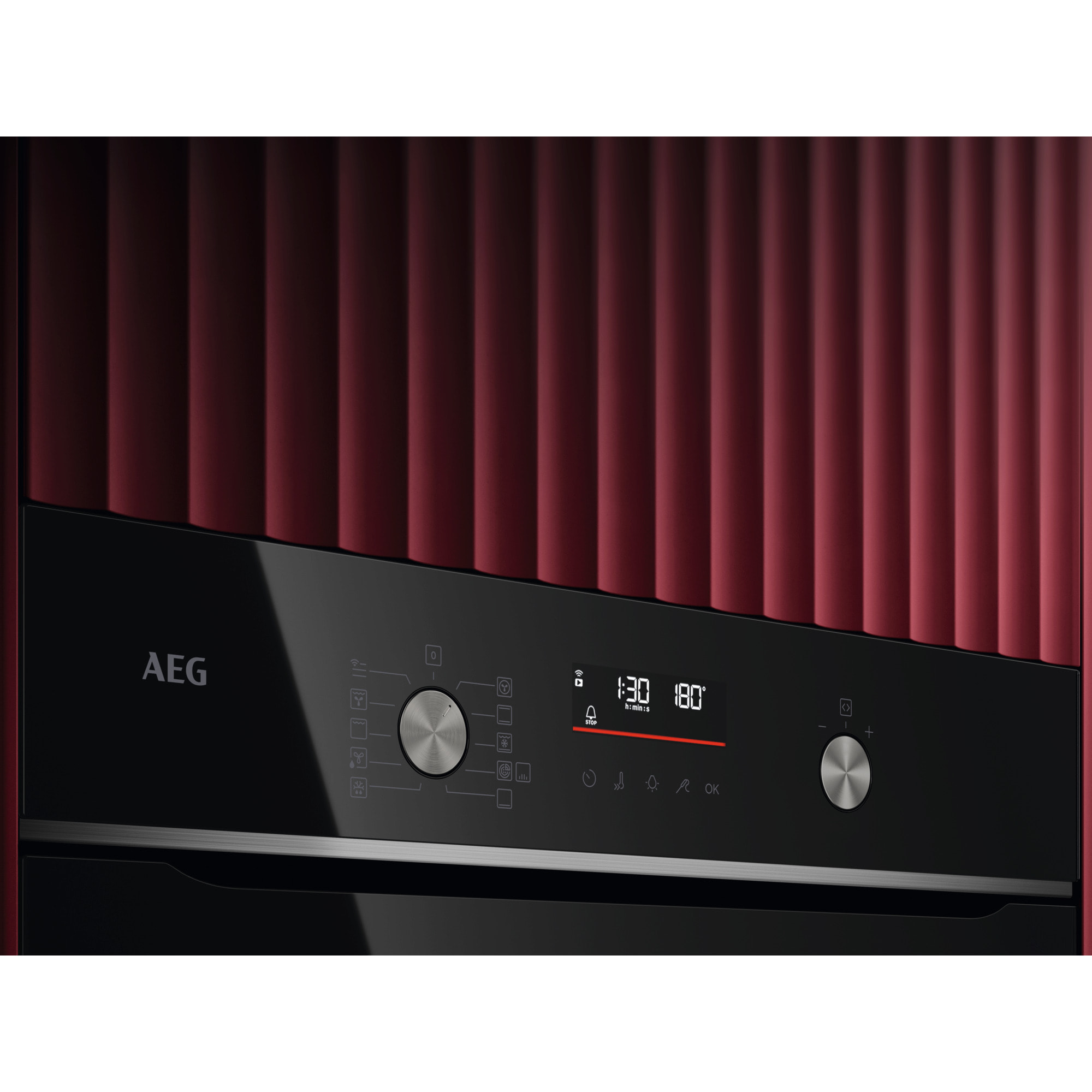 AEG Horno multifunción Serie 6000 SenseCook con Display LED Explore GS6PB51FAB
