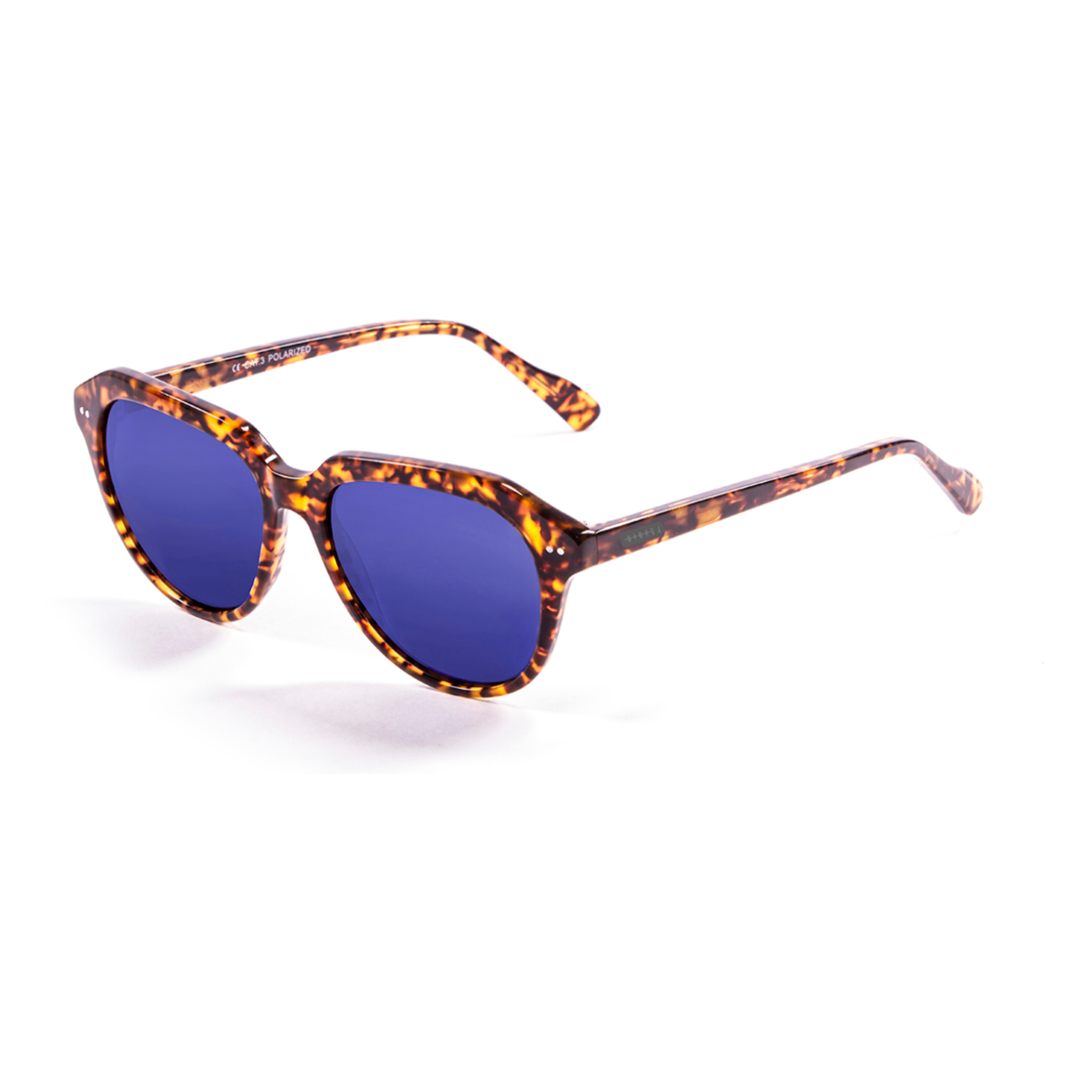 Gafas de sol LENOIR CERCLE - Dorado brillante / Gris degradados