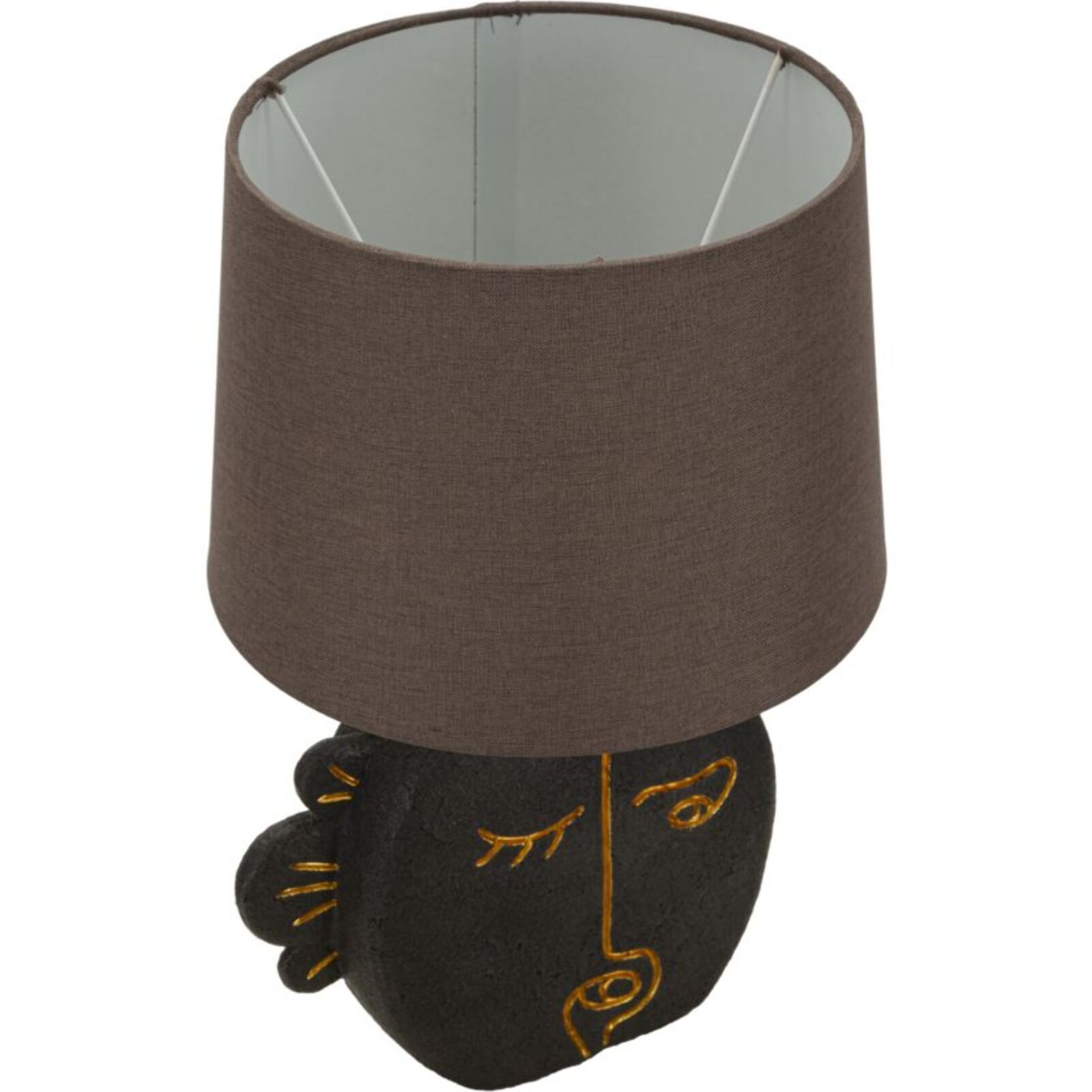 LAMPADA DA TAVOLO TRIBAL -B- CM Ø 27,5X39,5