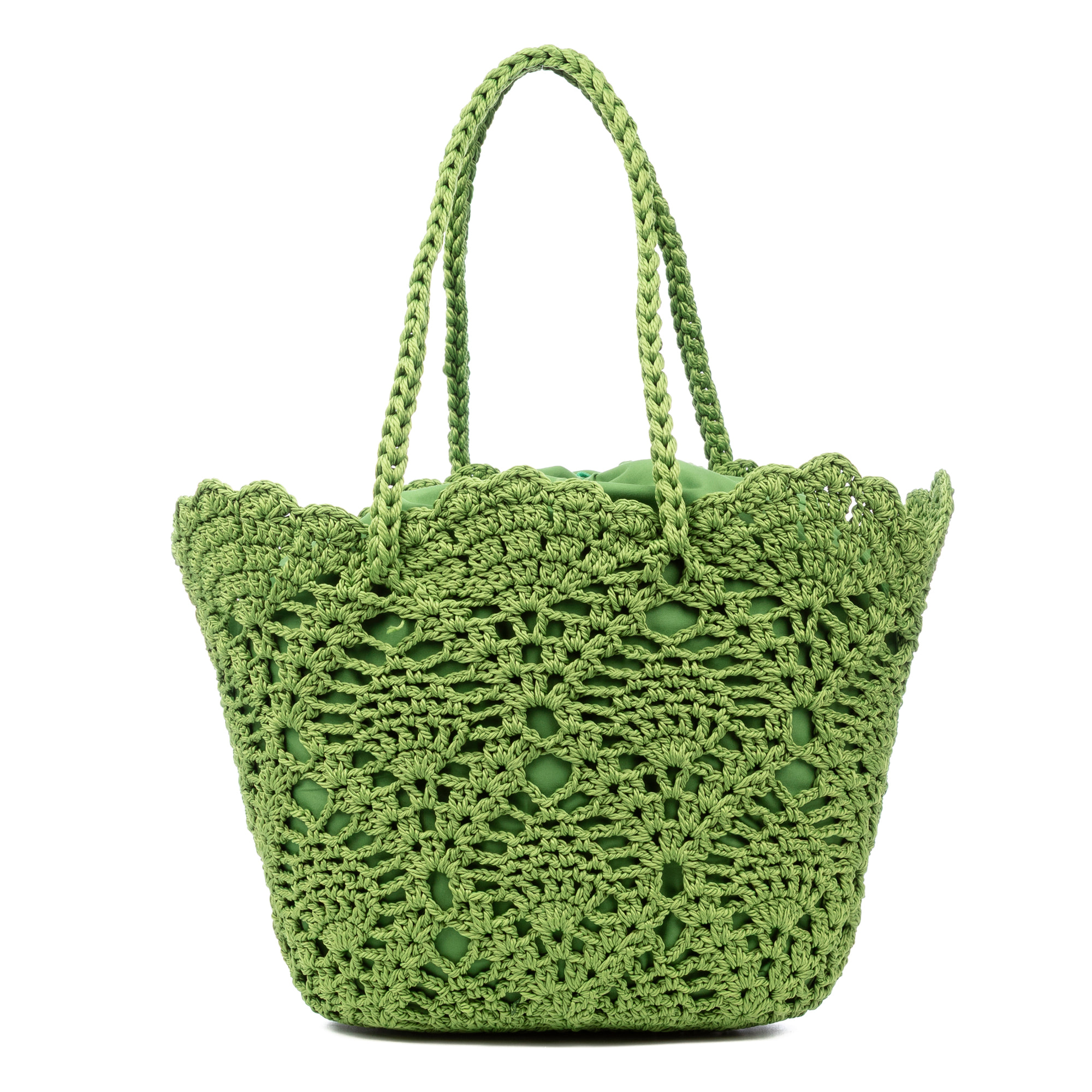 Zelbio borsa a spalla donna. Realizzata in cotone.