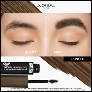 L'Oréal Paris Brow Artist Plump & Set 108 Dark Brunette 5ml