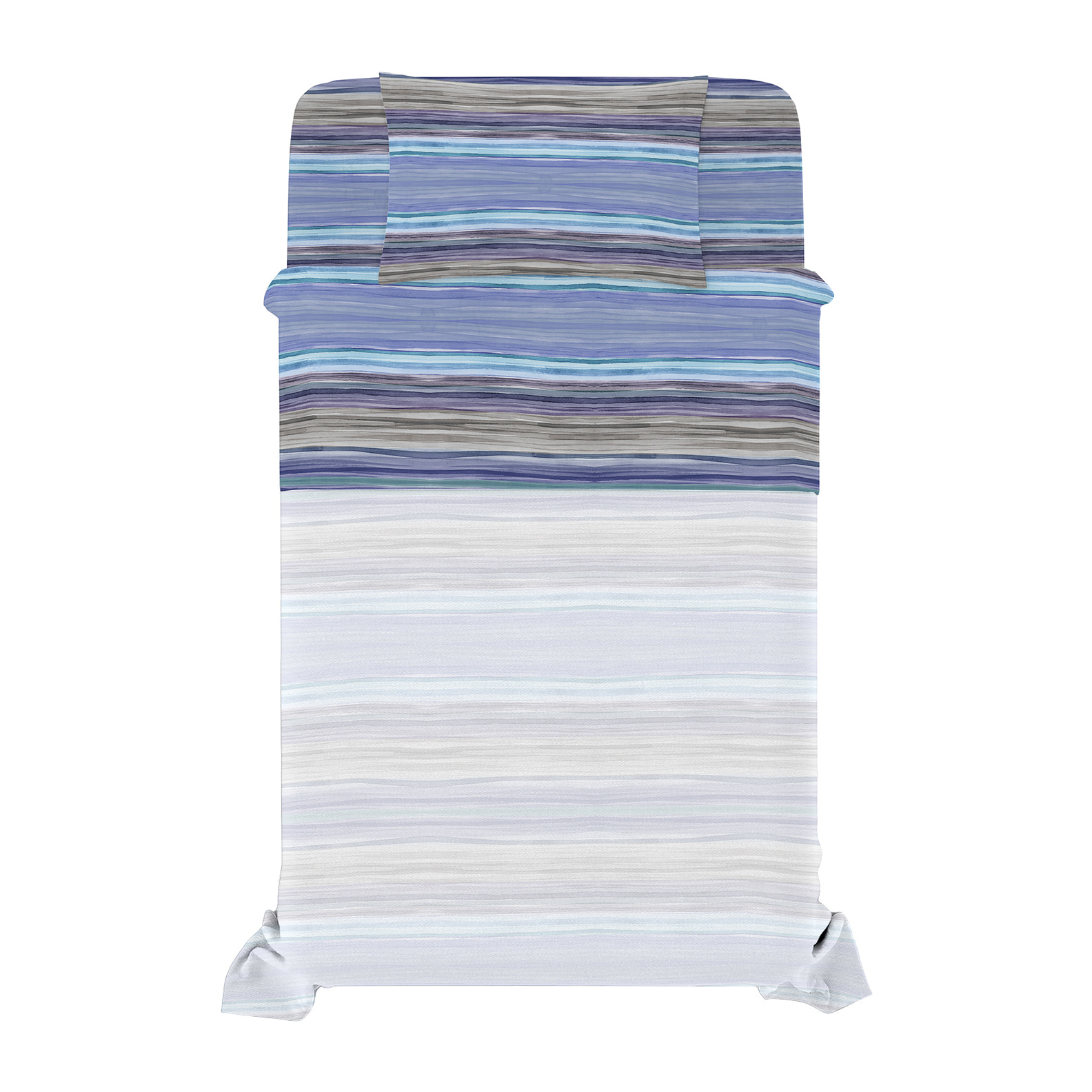 COMPLETO LETTO RIVER SINGOLO RIO BLUE