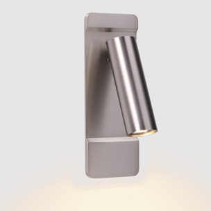 LEDS C4 Luz De Lectura Lire LED 2.2W 2700K Níquel Satinado 125Lm