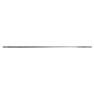 Barre tringle pour rideau de douche ou baignoire extensible en Inox 140-260cm Chromé MSV