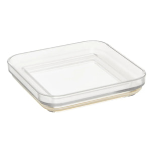 Boîte de conservation carrée Eske 2L transparent