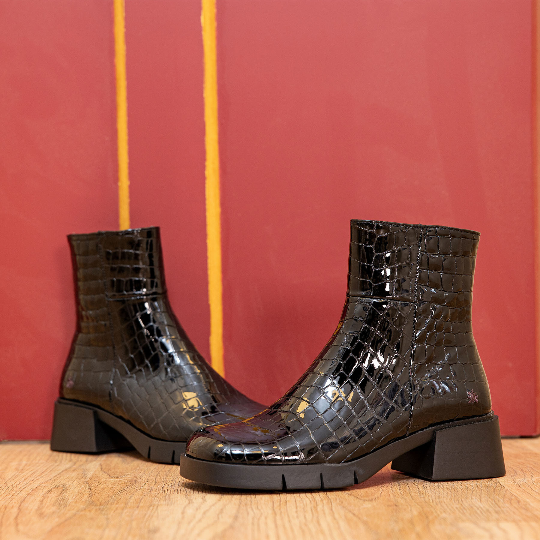 Botines 1284 NAPPA SHINNY JUNGLE / VARSOVIA color Jungle