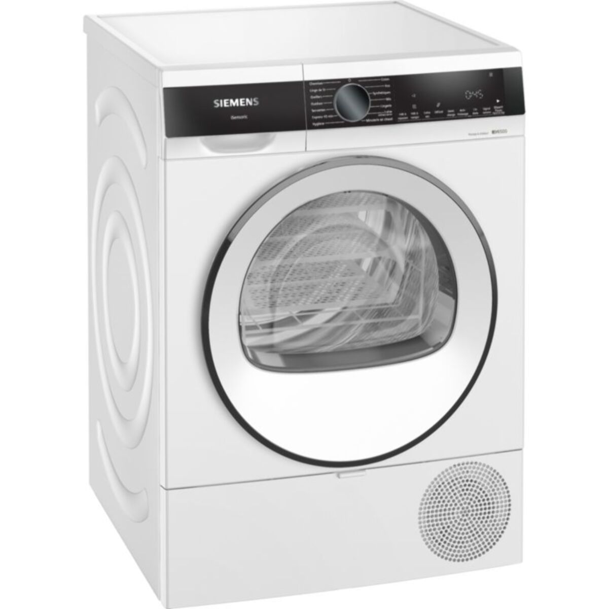 Sèche linge pompe à chaleur SIEMENS WQ33G2DTFR 8kg - Soin quotidien & Soin expert & Anti-vibrations