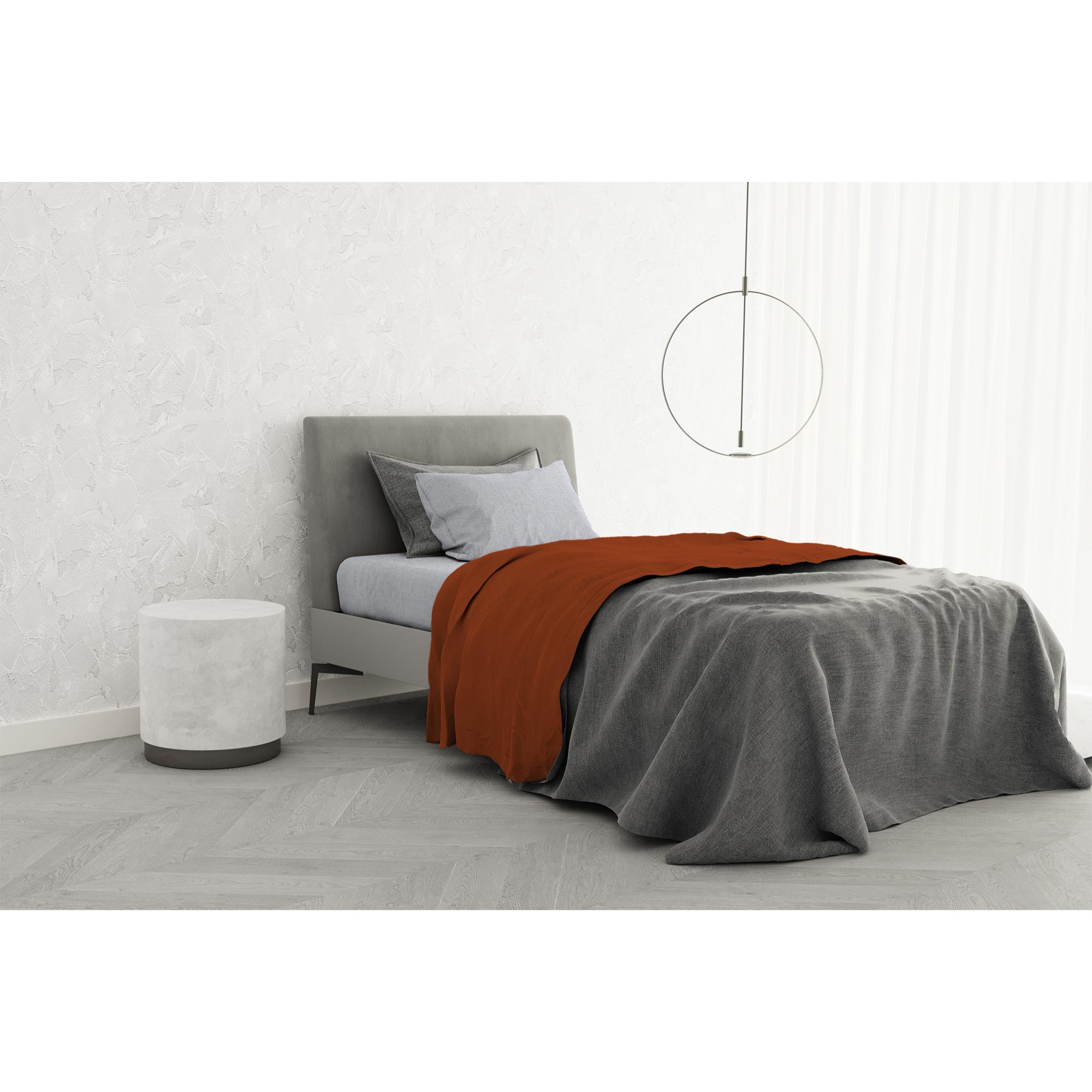 COMPLETO LETTO TRENDY CHIC MADE IN ITALY COTONE- TERRA SINGOLO