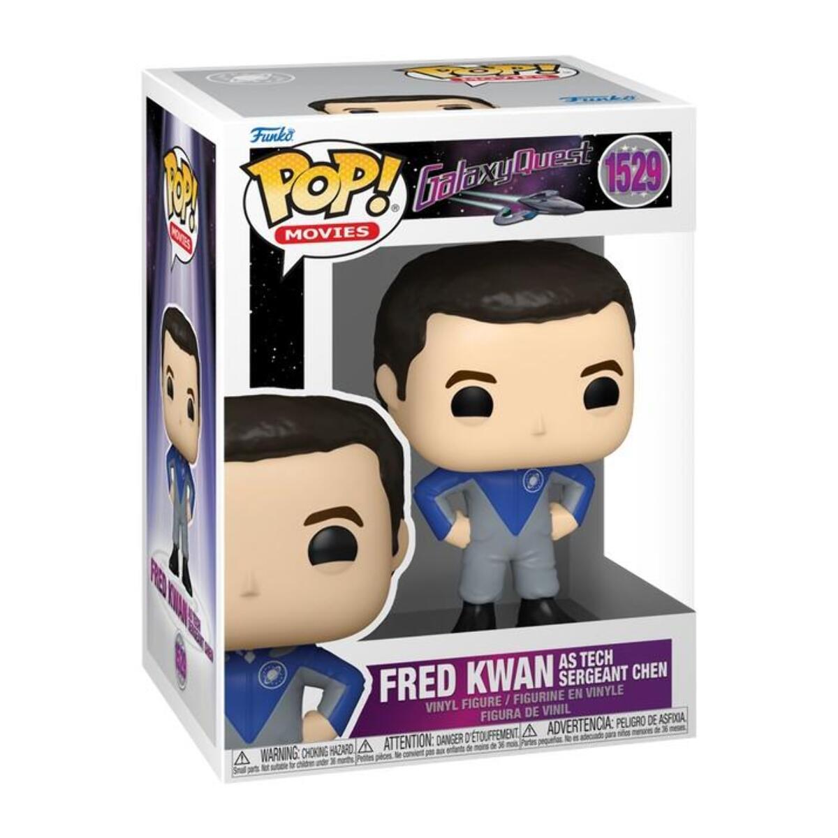 Galaxy Quest Funko POP Vinile Figura Fred Kwan come Sergente Tecnico 9 cm