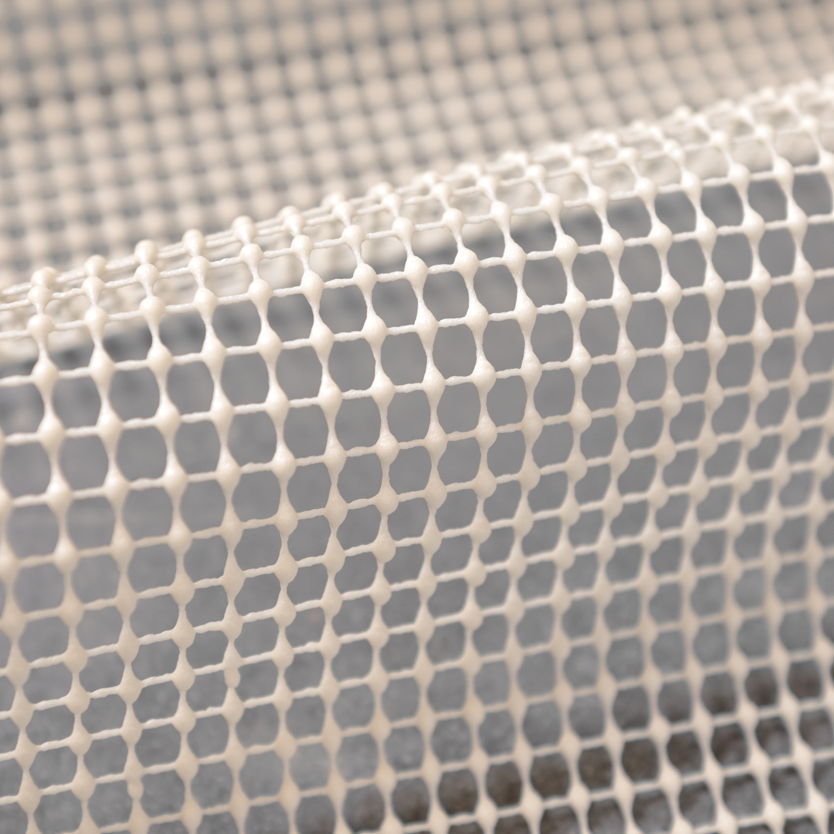 Grille antidérapante pour tapis découpable - Ecru