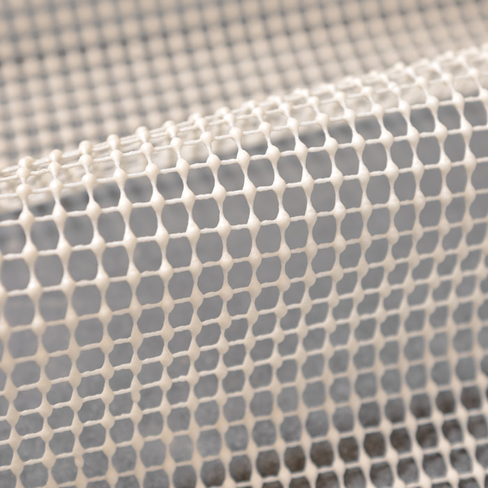 Grille antidérapante pour tapis découpable - Ecru