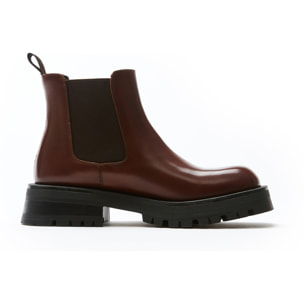 Chelsea boot British Passport testa di moro