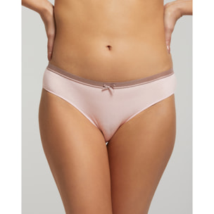 Slip cotone donna con fiocco
