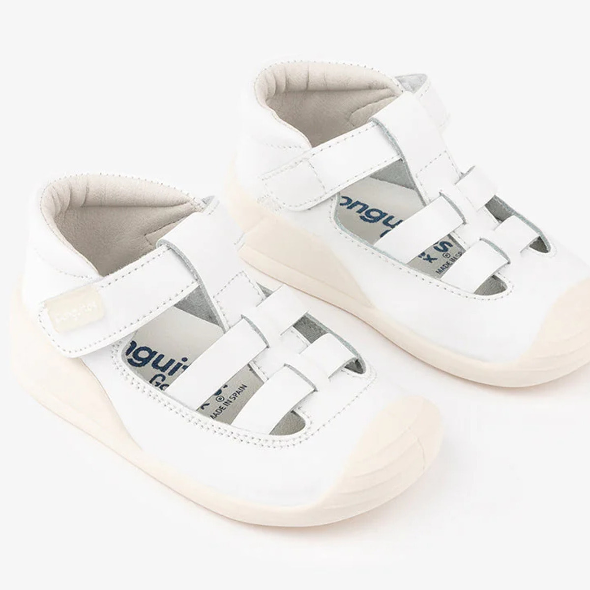 Sandalias blancas Primeros Pasos del Bebé