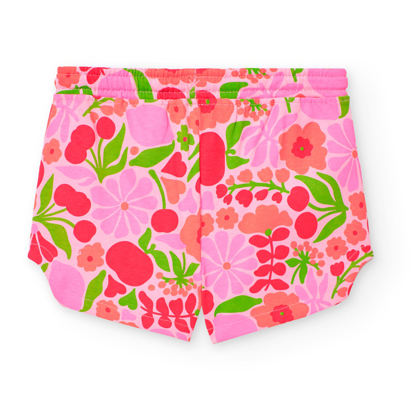 Bermuda tricot fleurs  -BCI