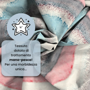 COMPLETO LETTO FASHION, 100% Microfibra, No Stiro - SARAH