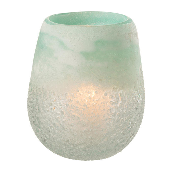 J-Line photophore Scavo - verre - aqua - small