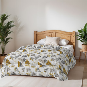 TRAPUNTA BASIC INVERNALE STAMPATA SINGOLO, URBAN BLU