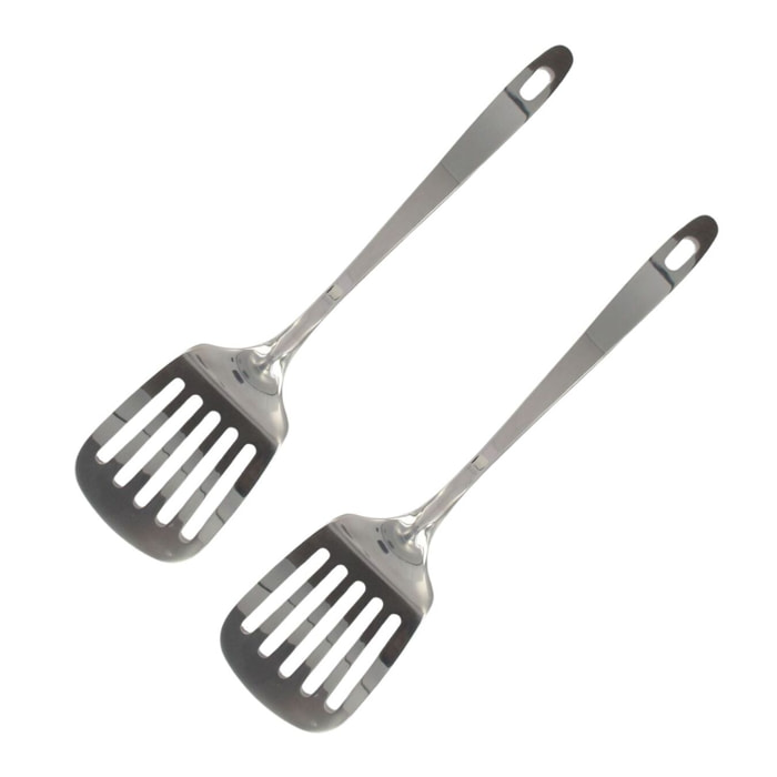 Ensemble de 2 Pelles inox ajourée Fackelmann Oxford