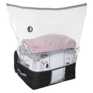 Housse rangement sous vide 60x40x25cm "Air-Store"