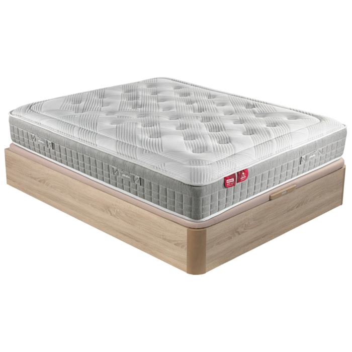 Colchón Muelles Ensacados + Canapé Abatible | ENVIO, MONTAJE Y RETIRADA INCLUIDO | Sleep