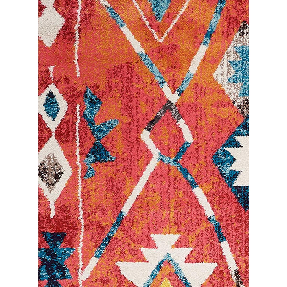 Tapis berbère tissé motifs tribaux GIBA