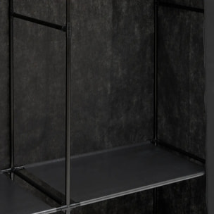 Penderie Dressy rectangulaire 140x165cm noir