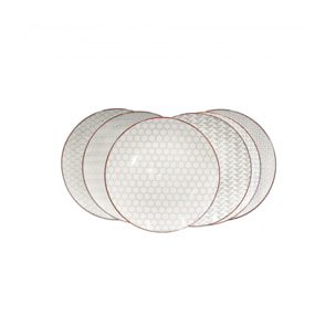 Service d'assiettes et bols 18 pièces, SLOW