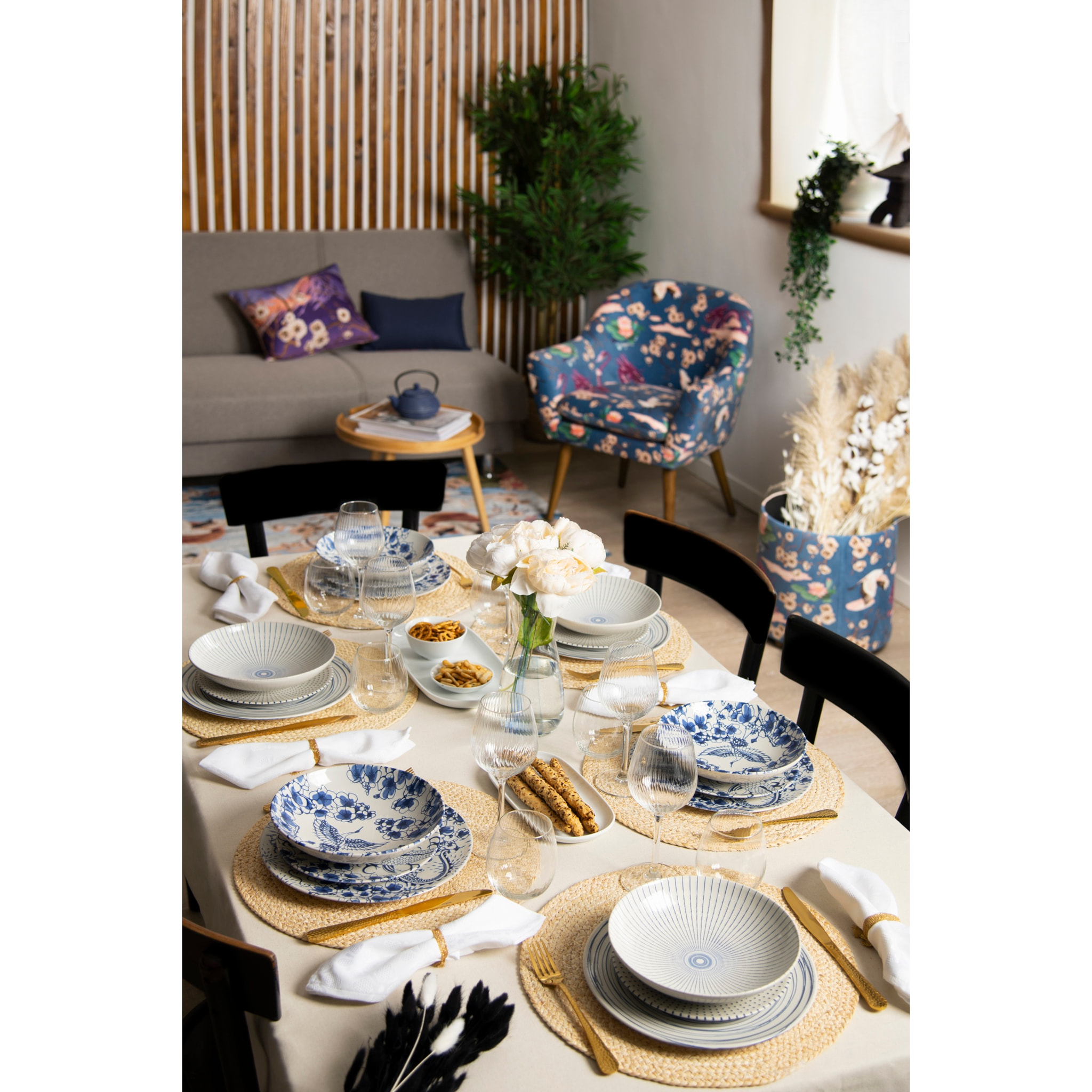 Nappe 140×240 Excelsa – Panama Color, Coton Crème