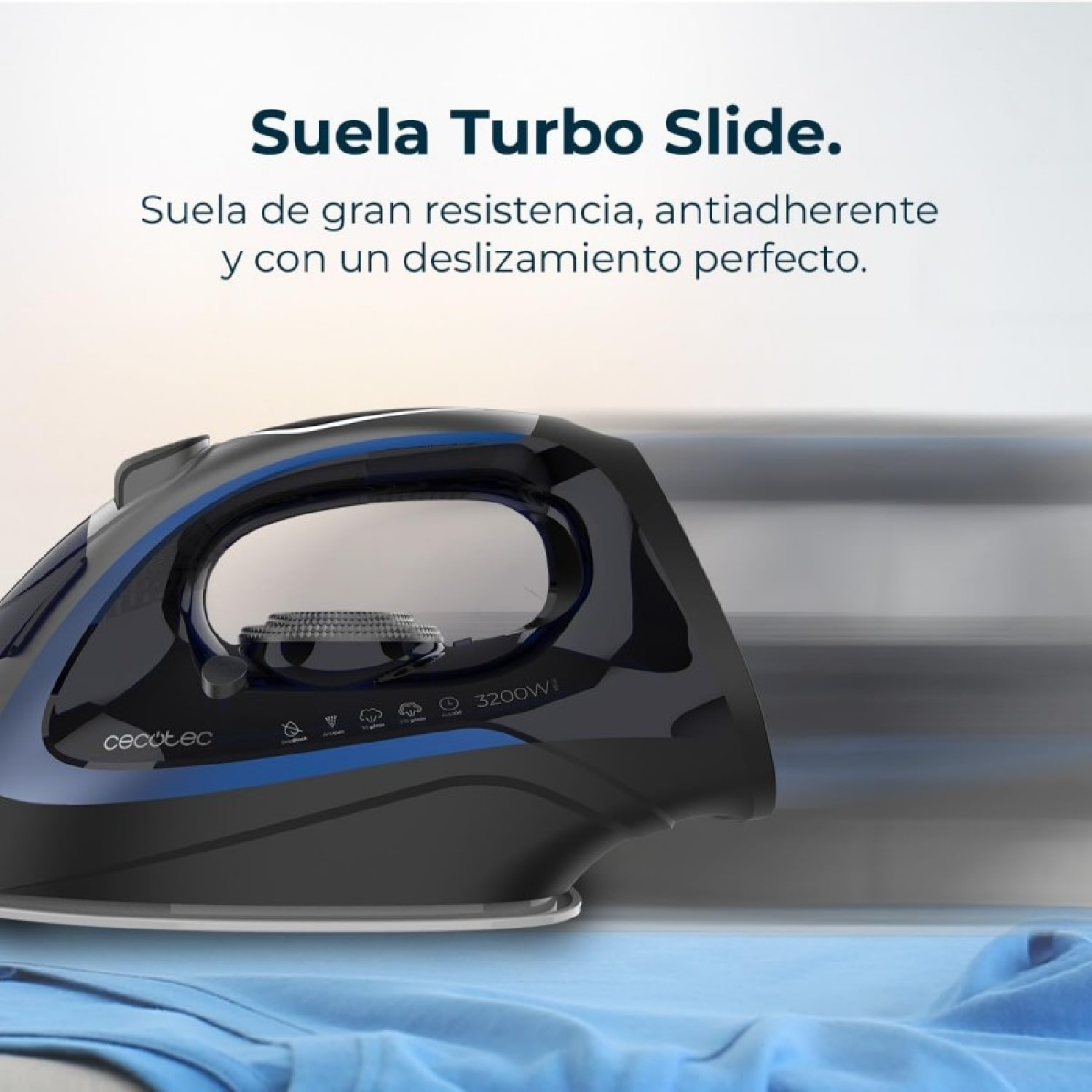 Cecotec Plancha Horizontal IronHero 3200 Vital con 3200 W Tecnología Power Steam