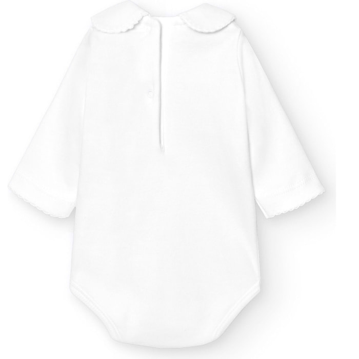 Body bebé manga larga cuello elegante