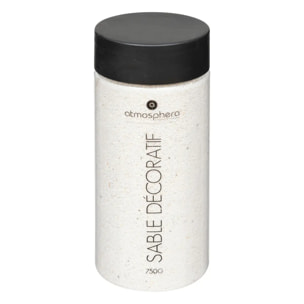 Sable déco blanc ivoire 750g