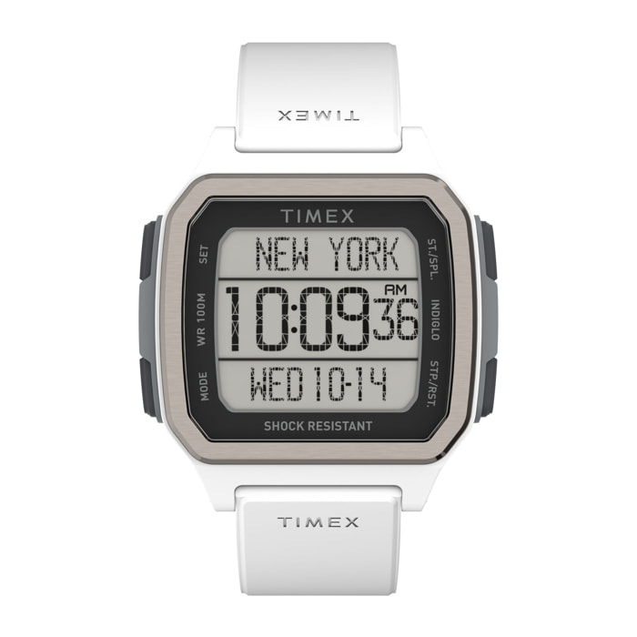 Timex Orologio Digitale Al Quarzo Command Urban™ 47Mm Silicone Strap Watch