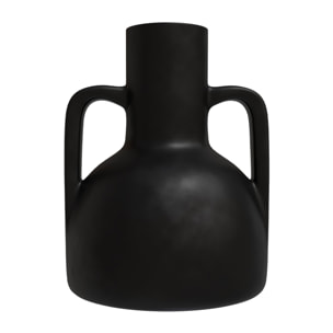 Vase noir en terre cuite H30,5cm - Rozenn