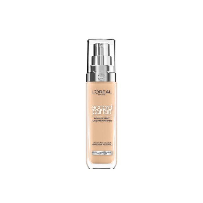 L'Oréal Paris Accord Parfait Fond de Teint Fluide 3.N Beige Crème 30ml