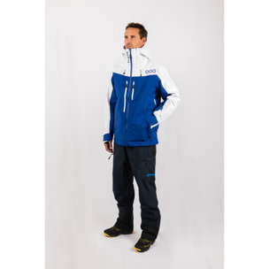 Chaqueta ECOExplorer Jacket Men marca ECOON - Azul / Blanco