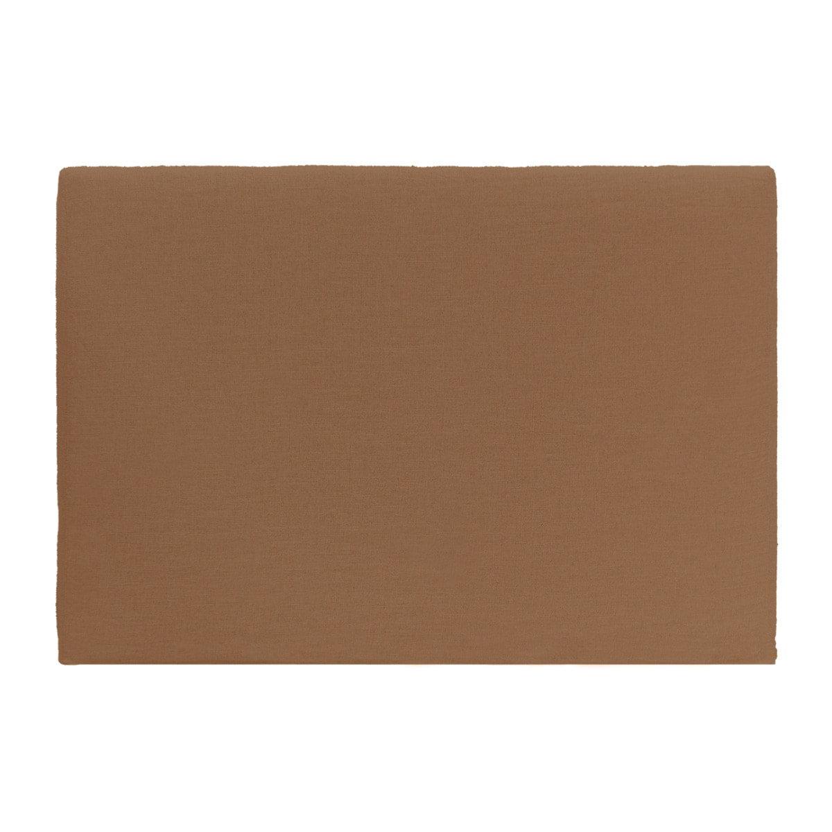 Housse de tête de lit en lin terracotta en différentes tailles