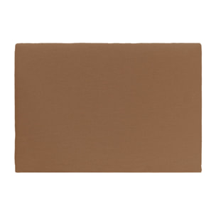 Housse de tête de lit en lin terracotta en différentes tailles