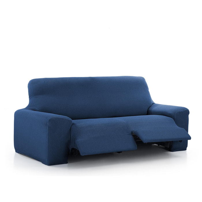 Funda de Sofá Elástica 3 plazas relax Vera Azul Nordic-Home